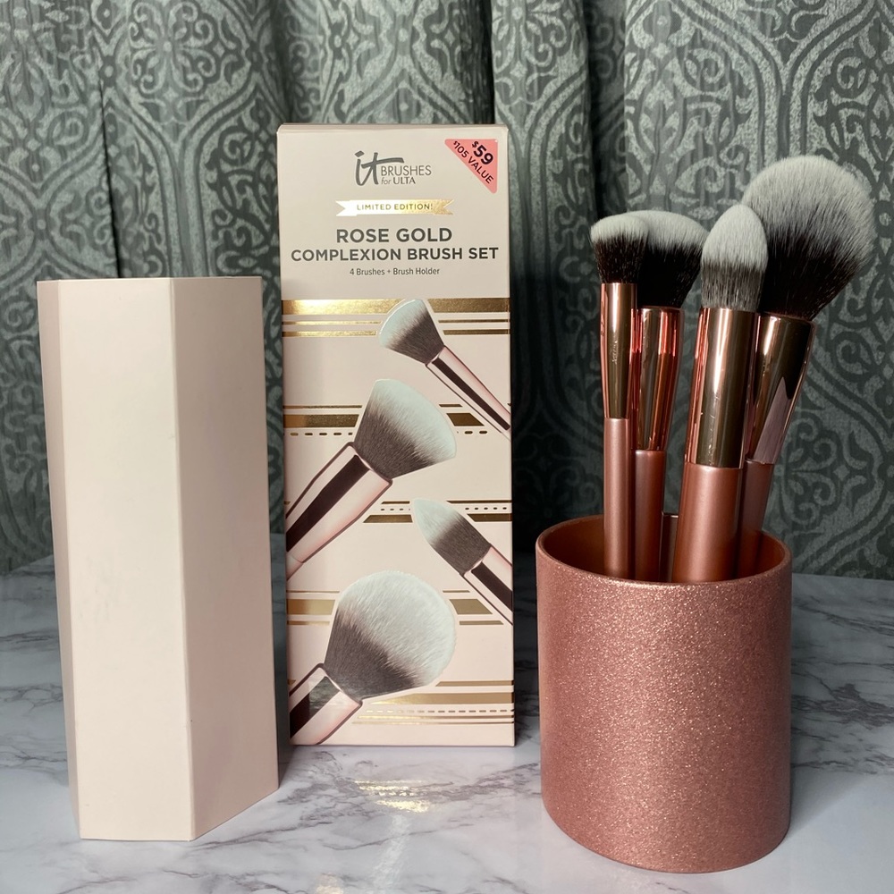 IT Cosmetics Rose Gold Complexion Brush Set